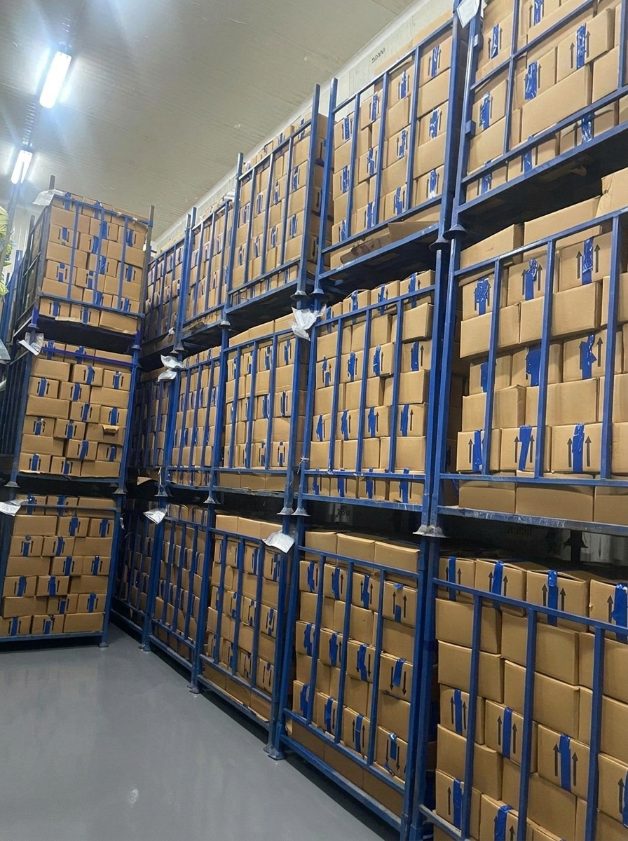 Export products in cold storage